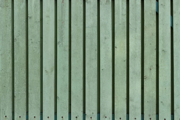 Superficie Vecchie Assi Legno Con Sbucciatura Vernice Verde — Foto Stock