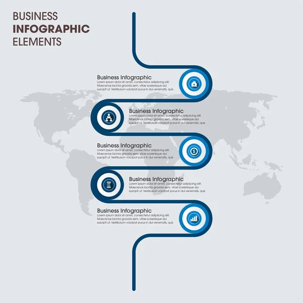 Plantilla Infográfica Gráfico Diagrama — Archivo Imágenes Vectoriales