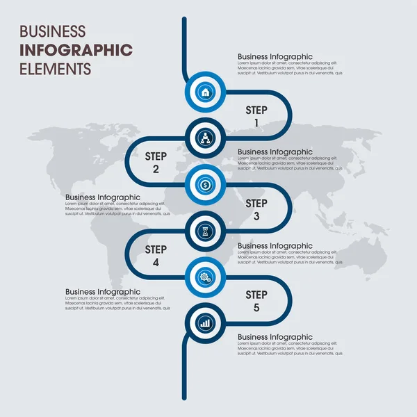 Plantilla Diseño Infografías Multipropósito — Archivo Imágenes Vectoriales