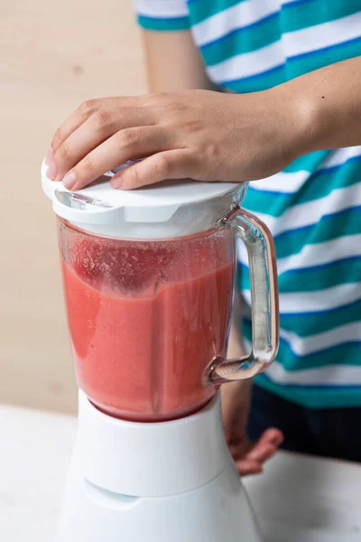 Watermelon Juice Food Blender — Stock Photo, Image