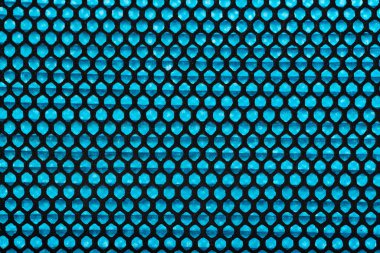 Mavi renk hava temizleyici filtresinin desenini kapat