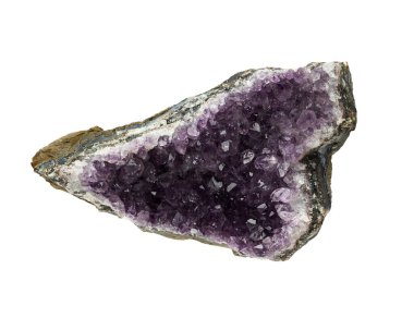 Arka planda güzel ametist druse