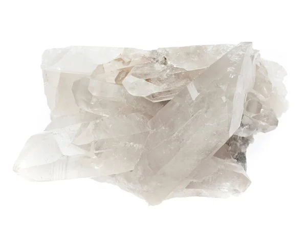 Kryształowa Próbka Mineralna Kamienia Szlachetnego Kwarcem — Zdjęcie stockowe