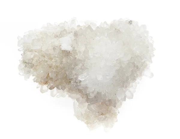 Muestra Mineral Cristalina Una Gema Con Cuarzo — Foto de Stock