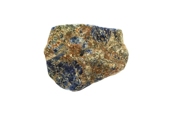 Niebieski Azuryt Znaleziony Górnictwie Miedzi — Zdjęcie stockowe