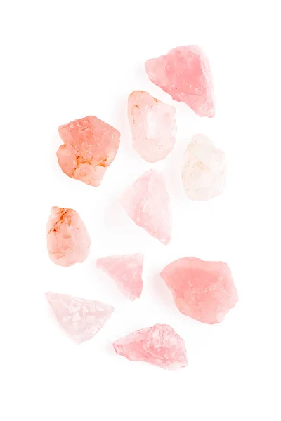 Pink Red Rhodochrosite Crystal Minerals Sample Jewelry — 图库照片