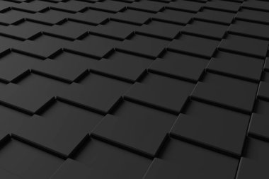 Modern tuğla duvar. 3D render.