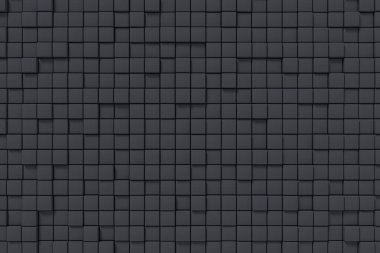 Modern duvar. 3D render.