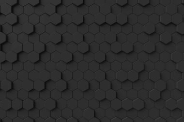 Modern duvar. 3D render.