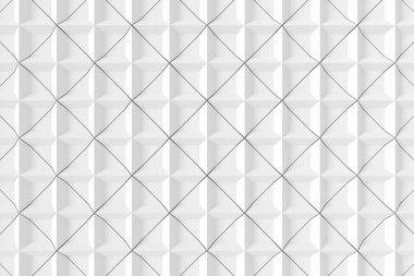 Modern duvar. 3D render.