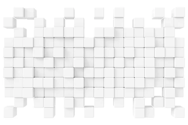 キューブの抽象的な背景 3Dレンダリング — ストック写真