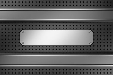 Metal arka plan. 3D render.