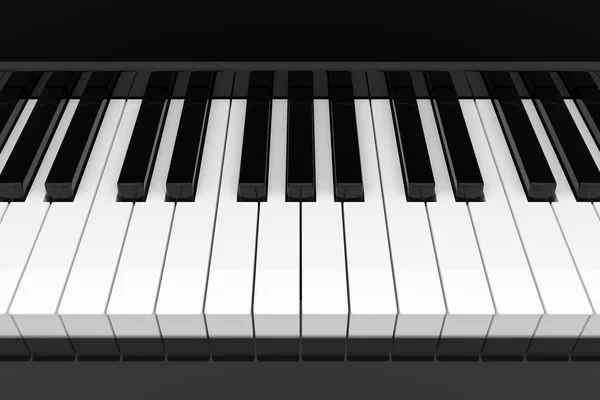 Piano Keyboard Rendering — Stockfoto