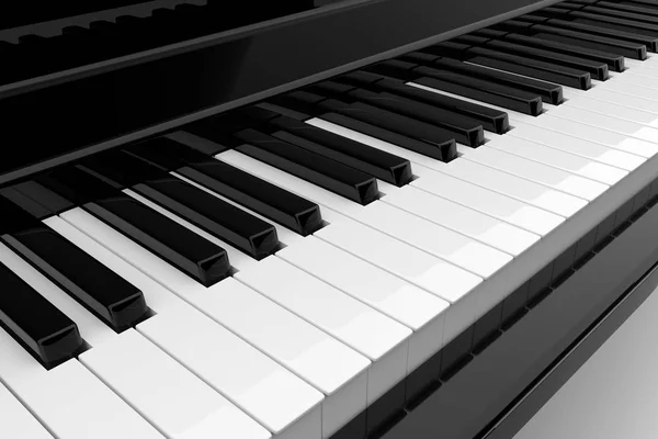 Piano Keyboard Rendering — Stock Photo, Image