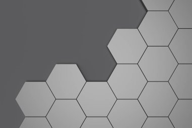 Modern duvar arka planı. 3d render.