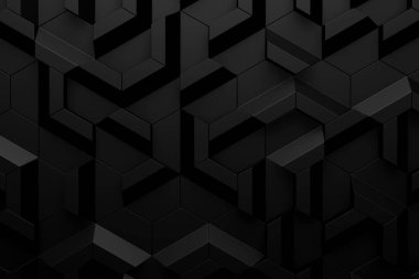 Modern çini duvarının soyut arka planı. 3d render.