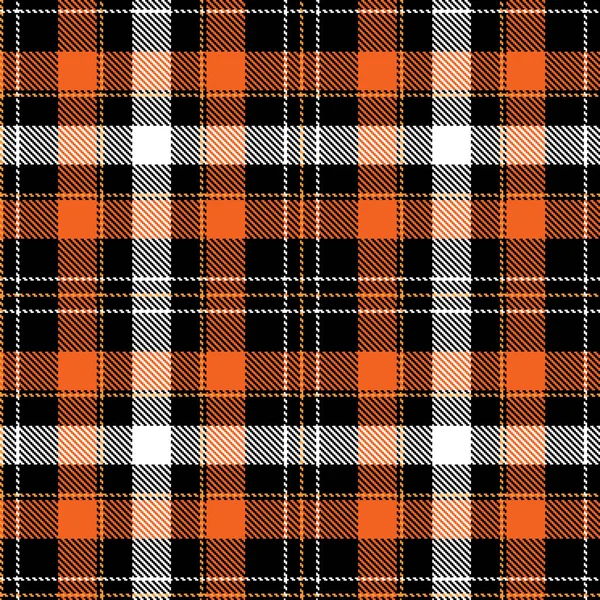 Padrão Pano Tartan Ilustração Vetorial Xadrez Verificada Fundo Sem Costura — Vetor de Stock