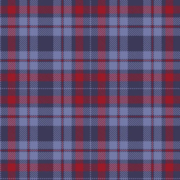 Padrão Pano Tartan Ilustração Vetorial Xadrez Verificada Fundo Sem Costura — Vetor de Stock