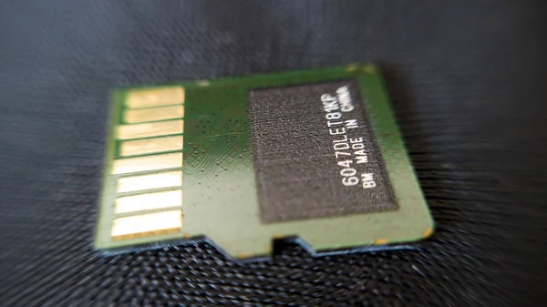 Micro Sd Card Macro Shot