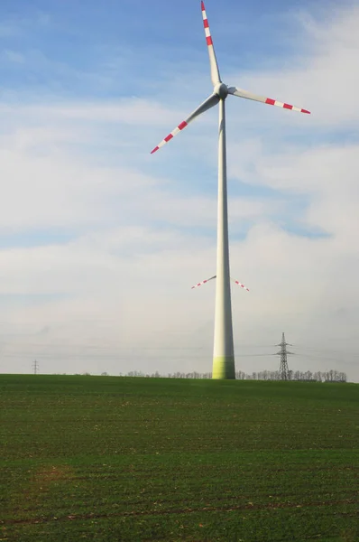 Wind Turbine Vienna — Stock Photo, Image
