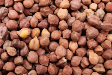 Soyut bir arka plan dokusu olarak kurutulmuş siyah nohut, Sağlıklı gıda