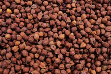 Bir arka plan doku olarak kurutulmuş siyah nohut