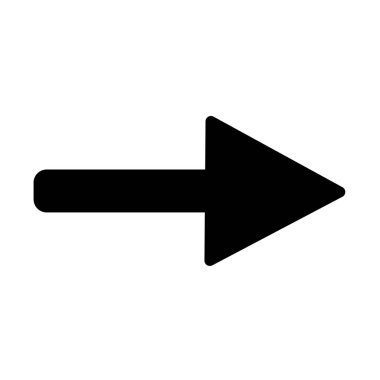 Beyaz Arkaplan Vektörü Oku Simgesi İmzası