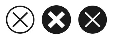 İptal Simgesi, Düz Resim, Vektör Simgesi, İmzalama Sembol Vektörünü İptal Et