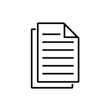 Belge Simgesi, Belge Vektörünün Düz ResmiComment