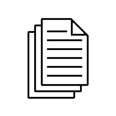 Belge Simgesi, Belge Vektörünün Düz ResmiComment