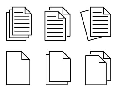 Belge Simgesi, Belge Vektörünün Düz ResmiComment
