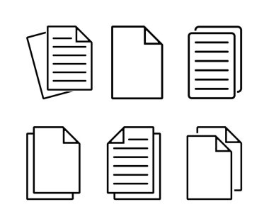 Belge Simgesi, Belge Vektörünün Düz ResmiComment