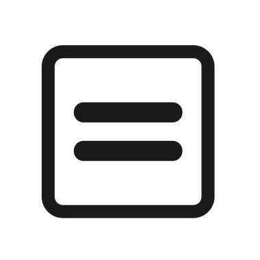 Düz Simge Vektör İllüstrasyonu