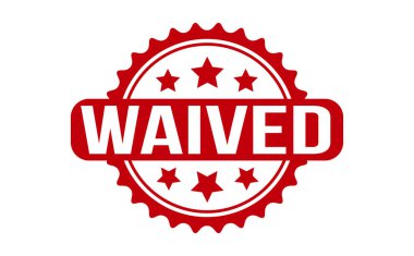 Plastik damgadan feragat etmiş. Kırmızı Feragatnameli Kauçuk Grunge Mühür Vektör İllüstrasyonu - Vektör