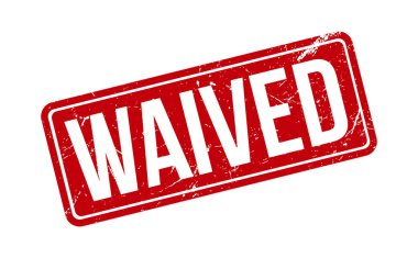 Plastik damgadan feragat etmiş. Kırmızı Feragatnameli Kauçuk Grunge Mühür Vektör İllüstrasyonu - Vektör