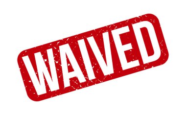 Plastik damgadan feragat etmiş. Kırmızı Feragatnameli Kauçuk Grunge Mühür Vektör İllüstrasyonu - Vektör