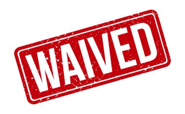 Plastik damgadan feragat etmiş. Kırmızı Feragatnameli Kauçuk Grunge Mühür Vektör İllüstrasyonu - Vektör