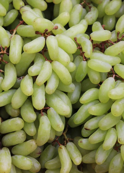 Uva Verde Fresca Uvas Maduras Una Tienda — Foto de Stock