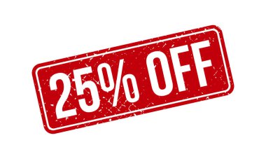 Lastik Damga 'da% 25 indirim var. Kırmızı% 25 Kapalı Kauçuk Grunge Mühür Vektör Çizimi - Vektör