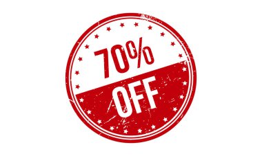 Lastik Damga% 70 indirimli. Kırmızı% 70 Kapalı Kauçuk Grunge Mühür Vektör Çizimi - Vektör