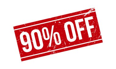 Kauçuk Damgası% 90 indirimli. Kırmızı% 90 Kapalı Kauçuk Grunge Mühür Vektör Çizimi - Vektör