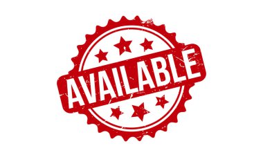 Kullanılabilir Lastik Damga. Kırmızı Kullanılabilir Kauçuk Grunge Mühür Vektör Çizimi - Vektör