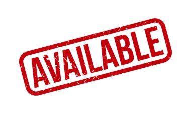 Kullanılabilir Lastik Damga. Kırmızı Kullanılabilir Kauçuk Grunge Mühür Vektör Çizimi - Vektör