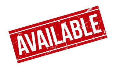 Kullanılabilir Lastik Damga. Kırmızı Kullanılabilir Kauçuk Grunge Mühür Vektör Çizimi - Vektör