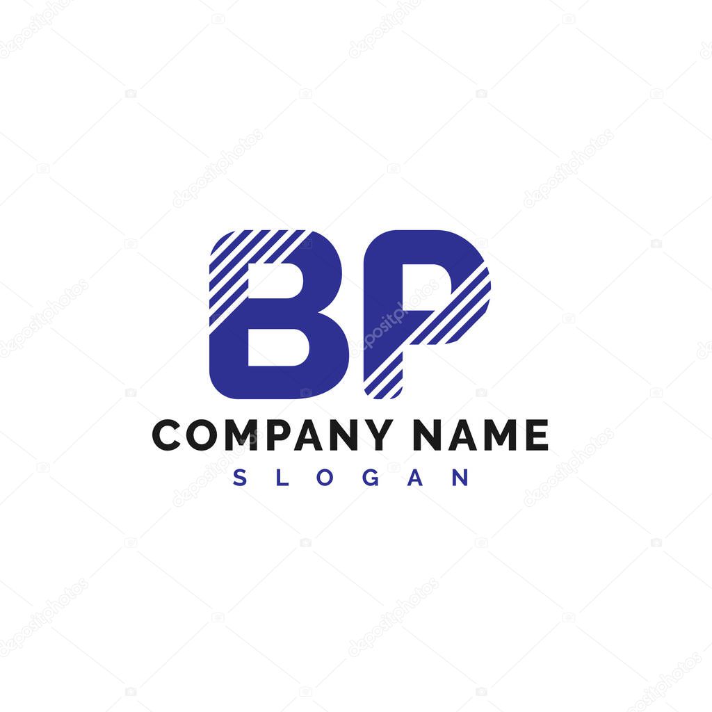 Bp Logo Design Bp Letter Logo Icon Vector Illustration Vector 379899398 Larastock