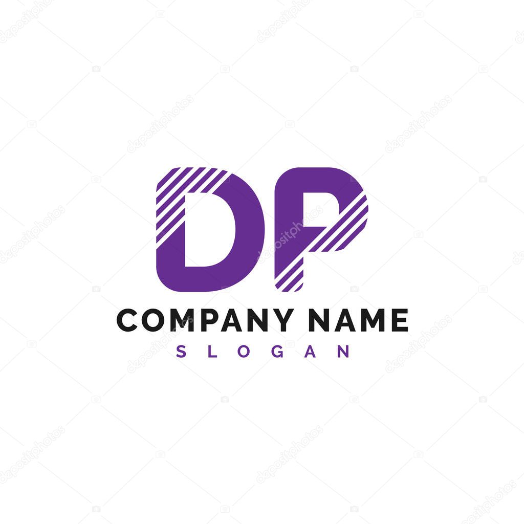 DP Letter Logo Design. DP letter logo Vector Illustration - Vector