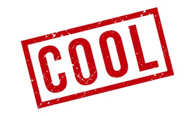 Havalı Kauçuk Damgası. Kırmızı Serin Kauçuk Grunge Mühür Vektör İllüstrasyonu - Vektör