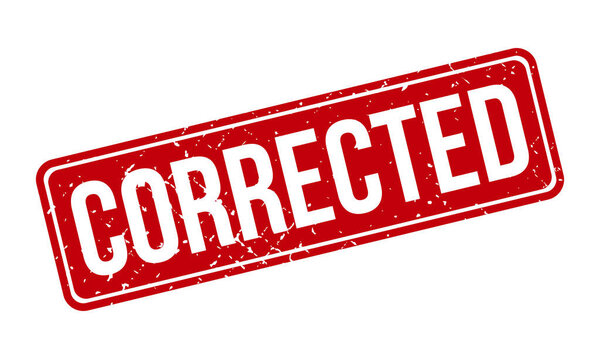 Корректированная каучуковая печать. Красно-скорректированная резиновая гранжевая иллюстрация вектора печати печатей - вектор
