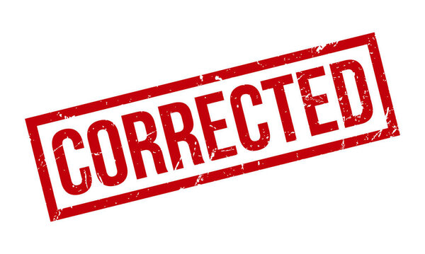 Корректированная каучуковая печать. Красно-скорректированная резиновая гранжевая иллюстрация вектора печати печатей - вектор
