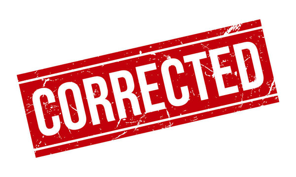 Корректированная каучуковая печать. Красно-скорректированная резиновая гранжевая иллюстрация вектора печати печатей - вектор
